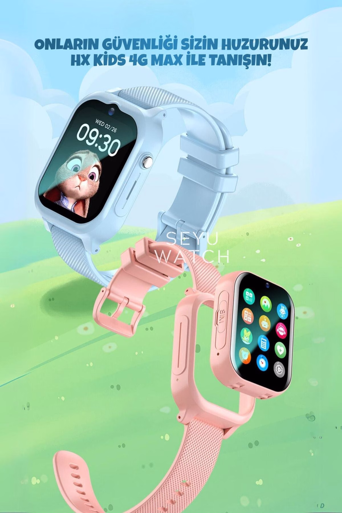 Harvox HX Kids 4G Pro Sim Kartlı Akıllı Çocuk Saati