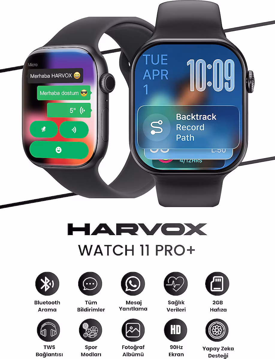 Harvox Watch 11 Pro+ Akıllı Saat